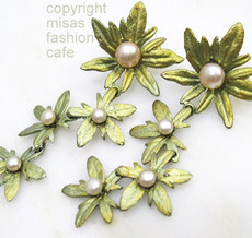 （画像用） Michaud ピアス ゼラニウム