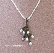 （画像用） Michaud ネックレス 猫柳