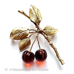 （画像用） マイケルミショー ガラスチェリーGOLD