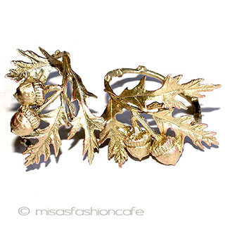 （画像用） マイケルミショー　再販！ ナプキンリング　団栗