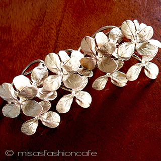 （画像用） マイケルミショー幸運の四つ葉 ナプキンリング　４個セット