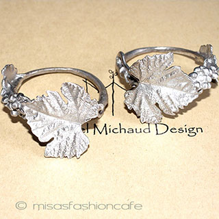 （画像用） フォーシーズン　ミショー ナプキンリング　葡萄