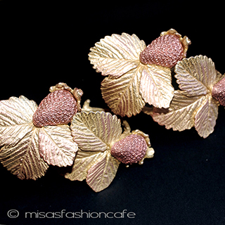 （画像用） マイケルミショー苺いちご再販 ナプキンリング　４個セット