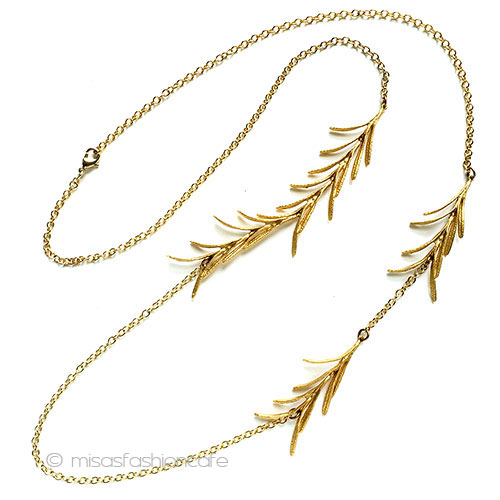 （画像用） マイケルミショー　ハーブ ローズマリー　ネックレス