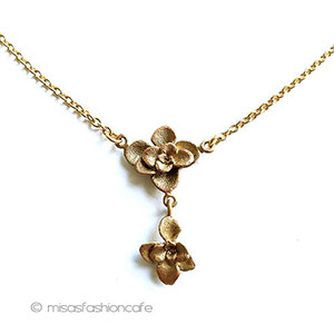 （画像用） マイケルミショー　花 多肉植物　ネックレス