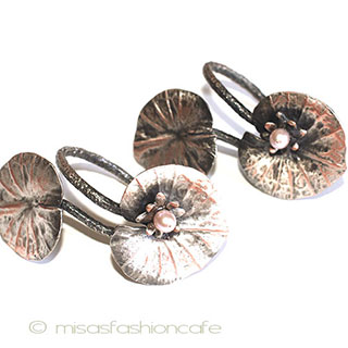 （画像用） マイケルミショー　再販！ ナプキンリング　真珠の睡蓮