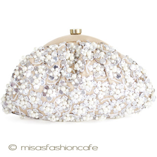 （画像用） ＳＡＮＴＩサンティ バッグ パール小花 （M）