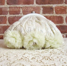 （画像用） SANTI サンティ クラッチ レモンフラワー（大）