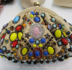 （画像用） SANTI サンティ クラッチ 　エスニック・ビジュー