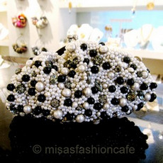 （画像用） SANTI サンティ クラッチ 豪華パールジュエル