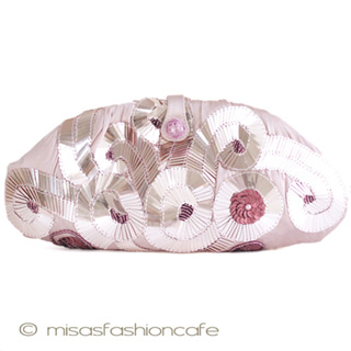 （画像用） ＳＡＮＴＩサンティ　バッグ メタリック・ピンク（Lサイズ）