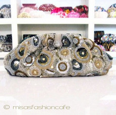 （画像用） SANTI サンティ クラッチ 再販！花火（金銀）L型