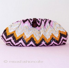 （画像用） ＳＡＮＴＩサンティ　バッグ Sweetジグザグ　（L）