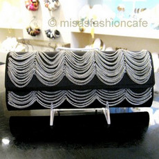 （画像用） SANTI サンティ クラッチ チェーン ドレープ