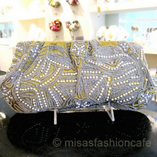 （画像用） SANTI サンティ クラッチ 　パールxチェーン