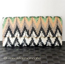 （画像用） SANTI サンティ クラッチ Dressy ジグザグ