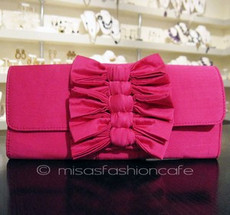 （画像用） SANTI サンティ クラッチ リボン（ピンク）