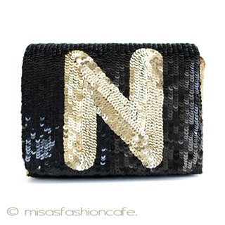 （画像用） SANTI　イニシャル【Ｎ】 サンティ　ショルダーバッグ