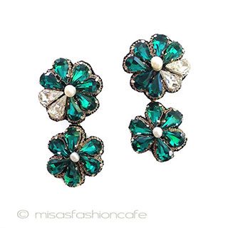 （画像用） ＳＰＡＲＫＬ 幸運の四葉 ピアスまたはイヤリング