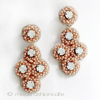 （画像用） ＳＰＡＲＫＬ　ピアス パール・フローラル