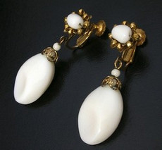 （画像用） Miriam Haskell ミリアムハスケル イヤリング