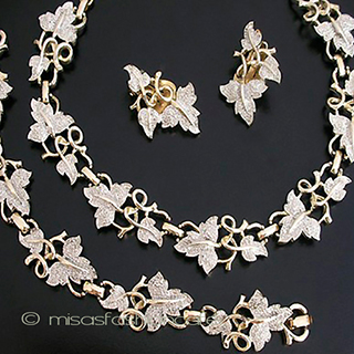 （画像用） サラ・コベントリー 葡萄の葉　3点セット