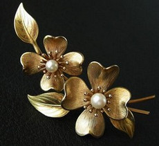 （画像用） 本真珠12Kgf　ブローチ
