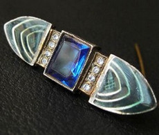 （画像用） アートデコ　ブローチ