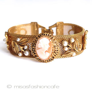 （画像用） Florenza　フロレンツァ カメオ　ブレスレット