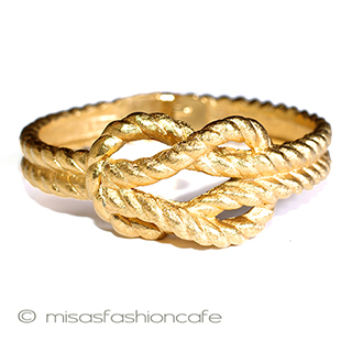 （画像用） Ｔｒｉｆａｒｉ　 トリファリ 金ロープ　バングル