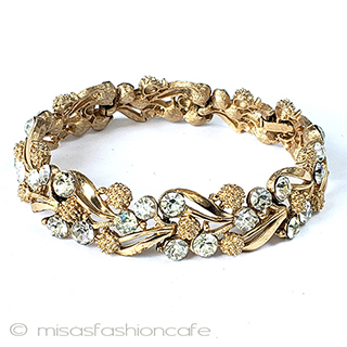 （画像用） Trifari　 トリファリ たんぽぽ　ブレスレット