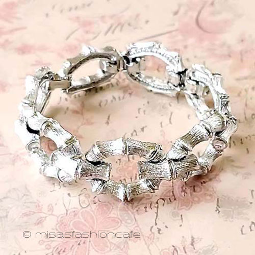 （画像用） ＬＩＳＮＥＲ　リスナー 銀の竹　ブレスレット