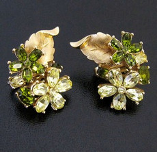 （画像用） クラウントリファリ 　Trifariお花イヤリング