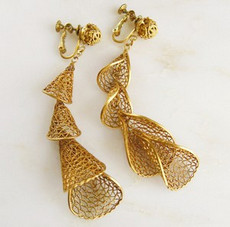 （画像用） Miriam Haskell　 ミリアムハスケル イヤリング