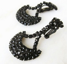 （画像用） フレンチジェット イヤリング