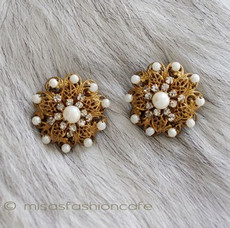 （画像用） Miriam Haskell ミリアムハスケル イヤリング