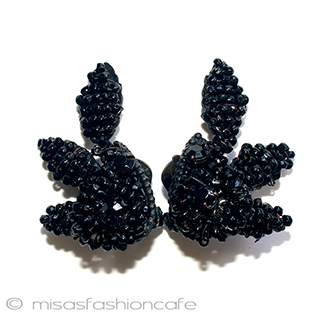 （画像用） ミリアムハスケル刻印 フラワーイヤリング