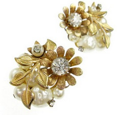 （画像用） Beaujewels お花イヤリング