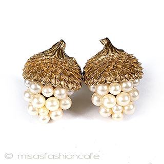 （画像用） Ｔｒｉｆａｒｉ　トリファリ どんぐり　イヤリング