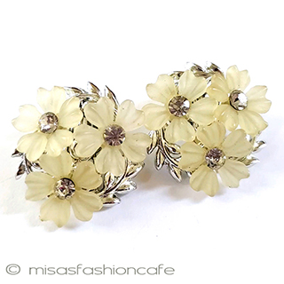 （画像用） お花ブーケ・イヤリング