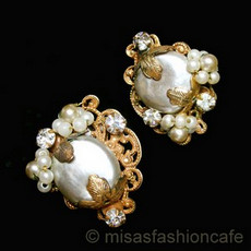 （画像用） Robert ロバート バロックパールイヤリング