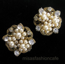 （画像用） Robert ロバート お花イヤリング