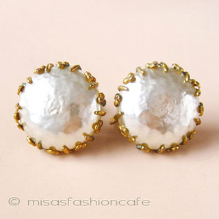 （画像用） Miriam Haskell ミリアムハスケル イヤリング