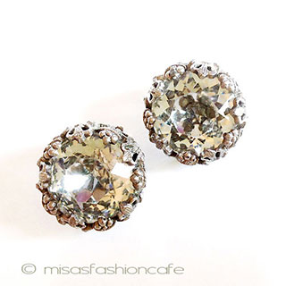 （画像用） Ｋｒａｍｅｒ　ｏｆ　ＮＹ クリスタル　イヤリング