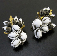 （画像用） Miriam Haskell ミリアムハスケル イヤリング