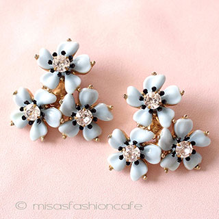 （画像用） Ｋｒａｍｅｒ　クレイマー ブルーブーケイヤリング