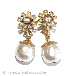 （画像用） ミリアムハスケル　 ヴィンテージ　イヤリング