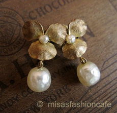 （画像用） Miriam Haskell ミリアムハスケル イヤリング