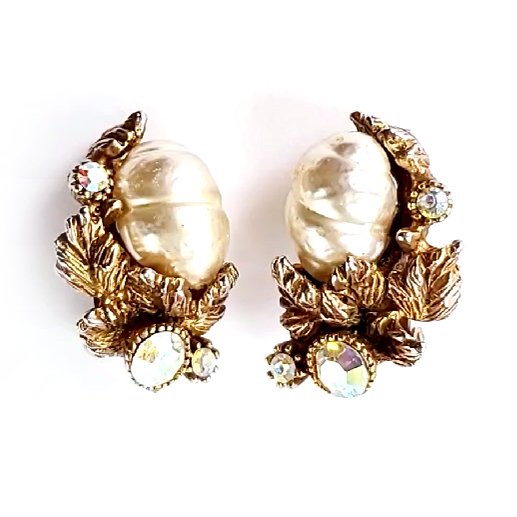 （画像用） アンティークジュエリー HAR　バロックパール