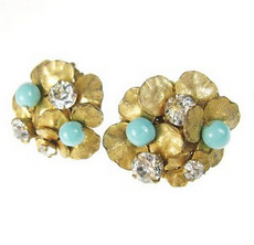 （画像用） Miriam Haskell　 ミリアムハスケル イヤリング